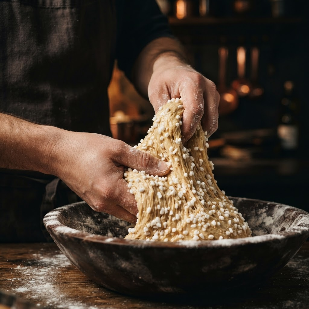 Build the brioche dough